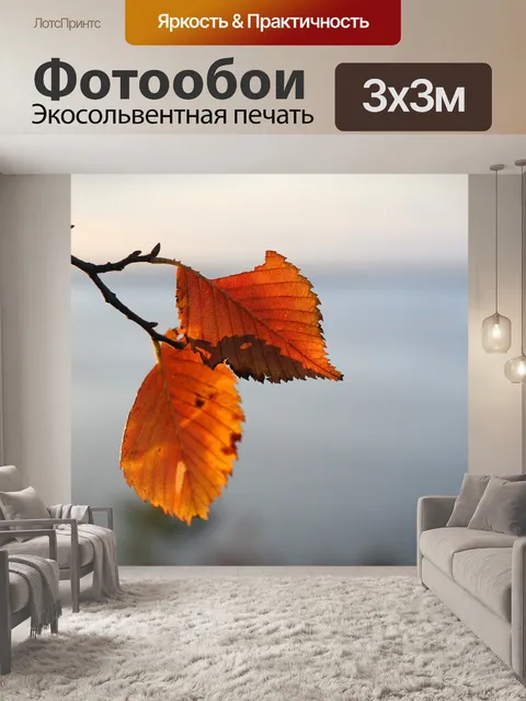 Фотообои Листья