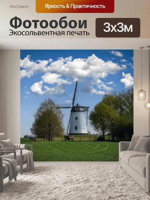 Фотообои Белая мельница