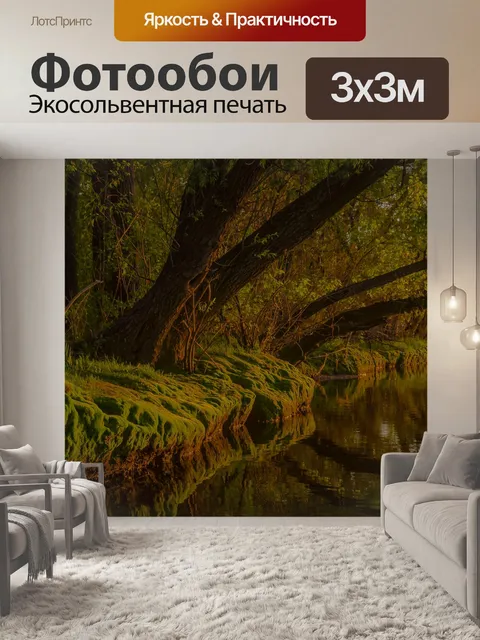 Фотообои Лес дерево