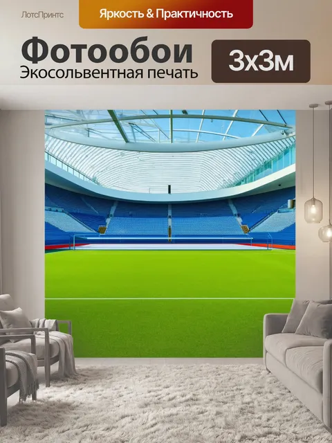 Фотообои проект инновационного спортивного комплекса