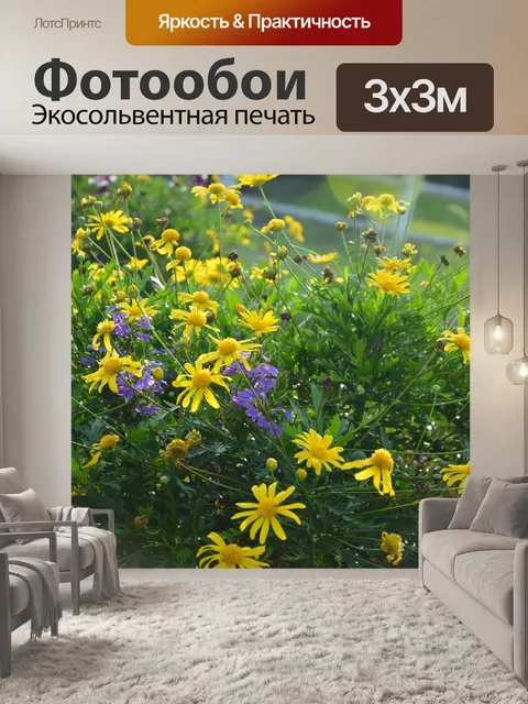 Фотообои Цветы