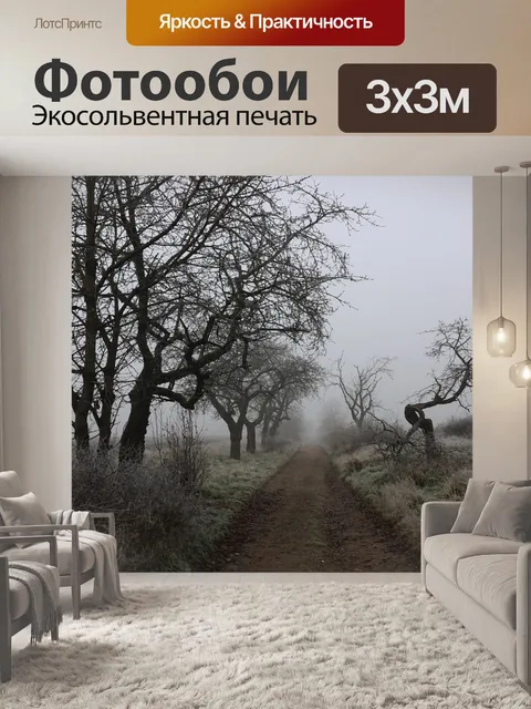 Фотообои Способ