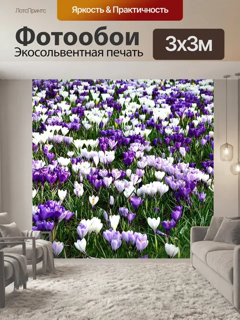 Фотообои Ницца цветов
