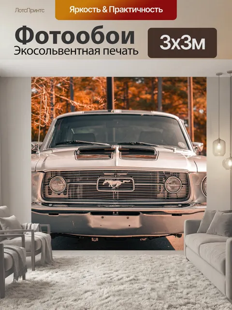 Фотообои Мустанг