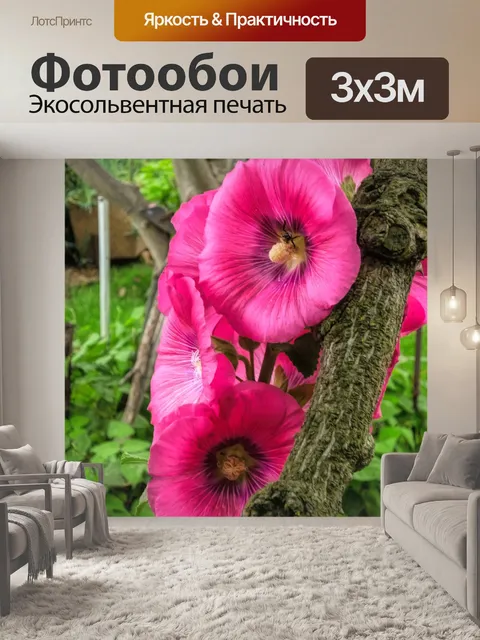 Фотообои Цветы