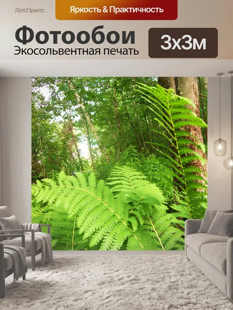 Фотообои Место в лесу