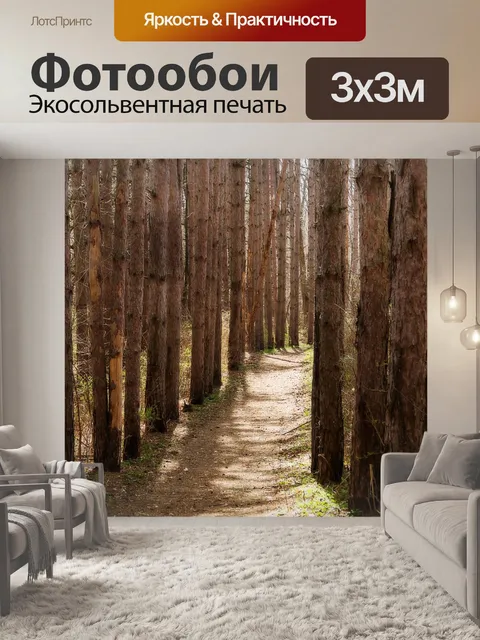 Фотообои Сосны
