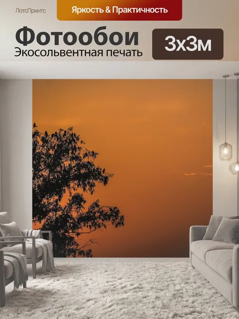Фотообои Заход солнца
