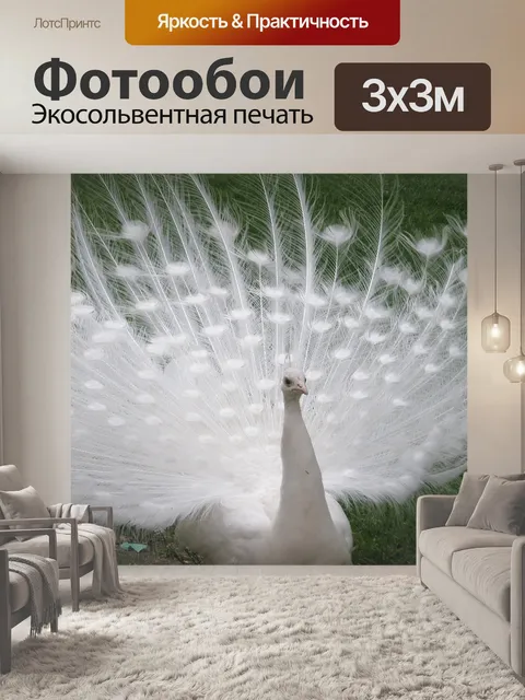 Фотообои Павлин