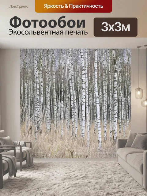 Фотообои Береза