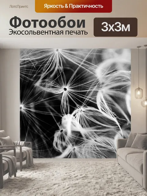 Фотообои Одуванчик