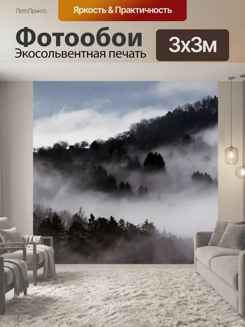 Фотообои Утренний туман