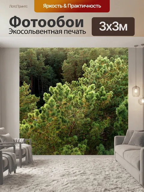 Фотообои Тайга