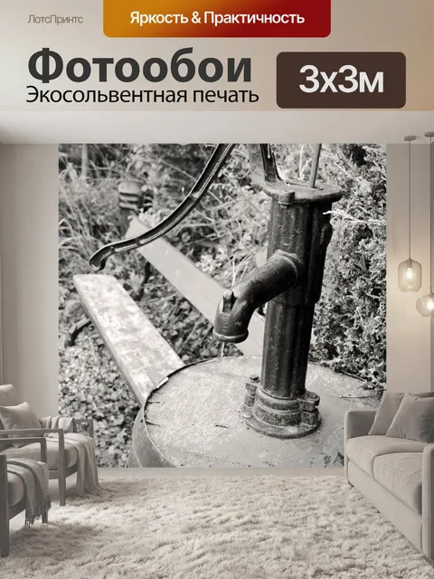 Фотообои Старый водяной насос