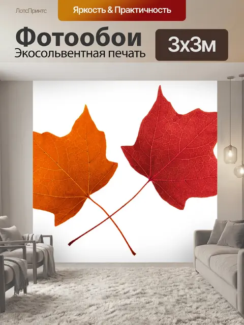 Фотообои Кленовые листья
