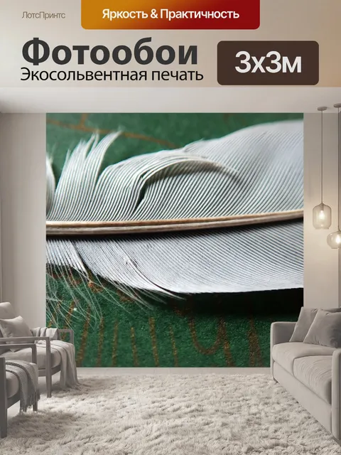 Фотообои Перо