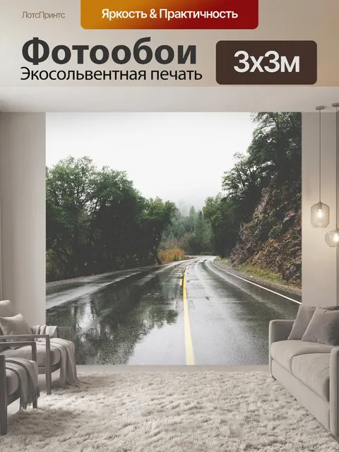 Фотообои Дорога