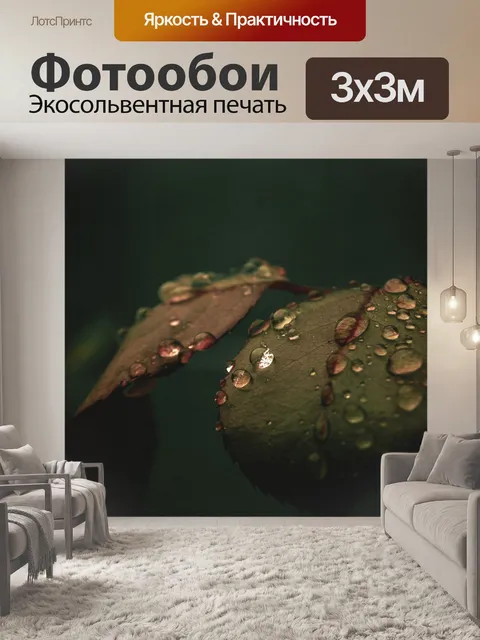 Фотообои Листья