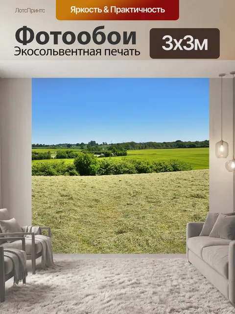 Фотообои Сено
