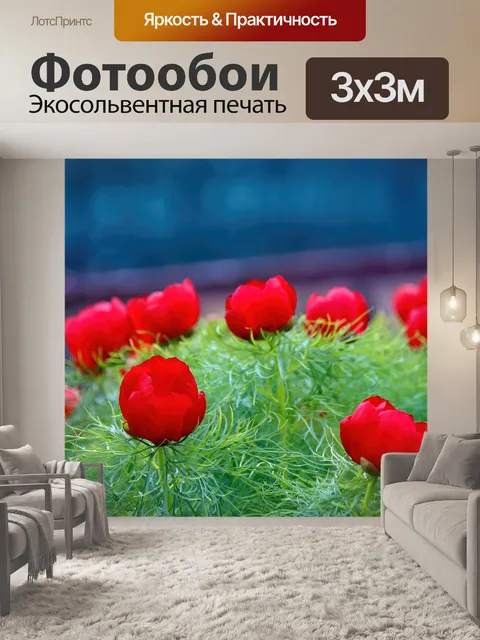 Фотообои Цветы