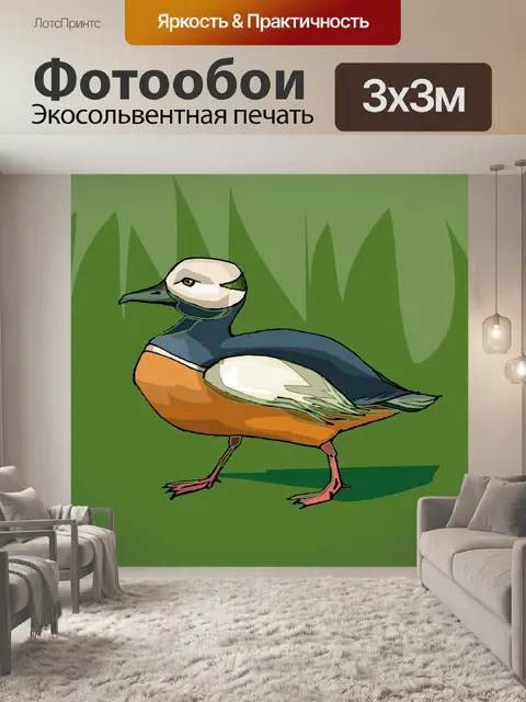 Фотообои (тропических) птицы