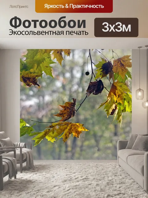 Фотообои Листья