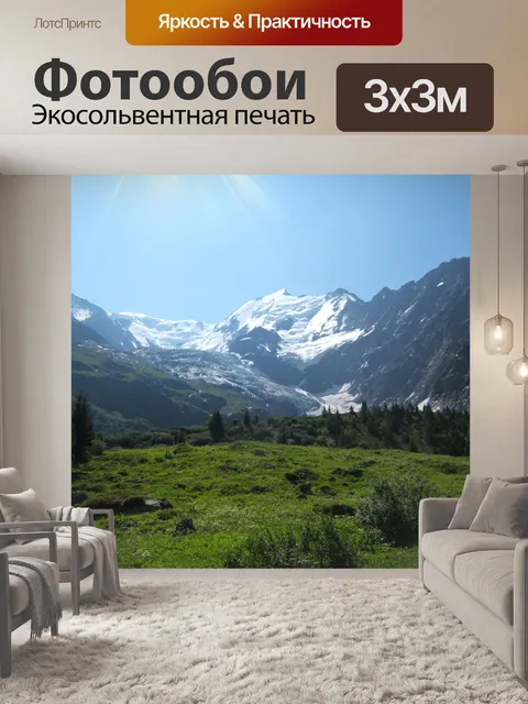 Фотообои Экскурсия в Мон-Блан