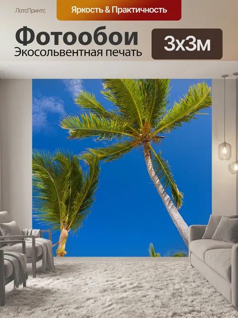 Фотообои Тропические пальмы