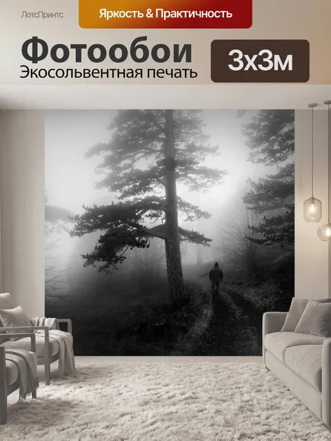Фотообои Черно-белый