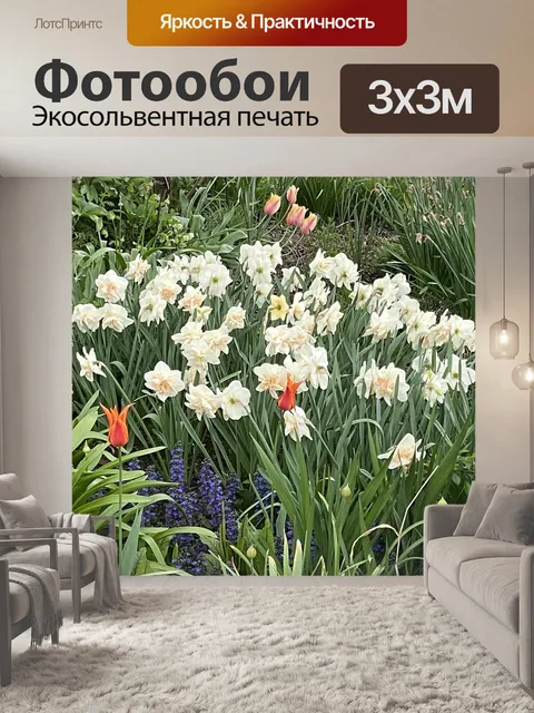 Фотообои Цветы