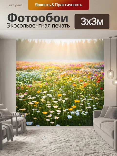 Фотообои туман в стиле максимализм