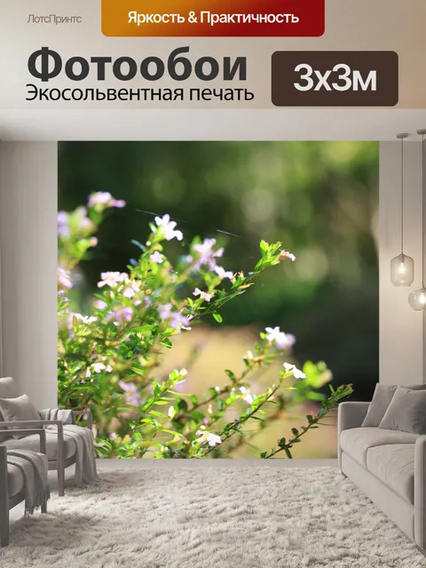 Фотообои Цветы
