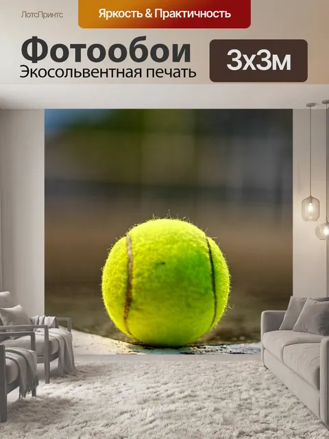 Фотообои Большой теннис