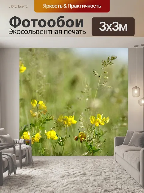 Фотообои Цветы