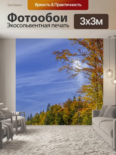 Фотообои Осенний Пейзаж