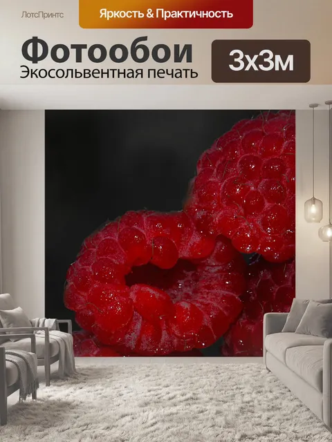 Фотообои Малина