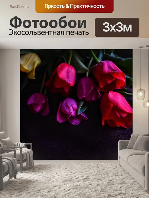 Фотообои Тюльпаны