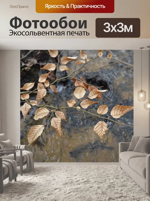 Фотообои Листья