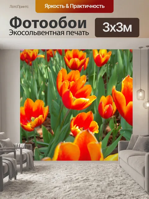 Фотообои Цветы