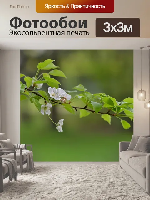 Фотообои Цветы