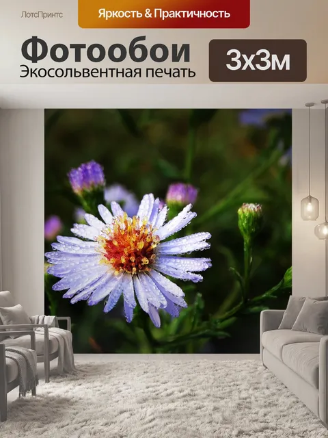 Фотообои Цветы