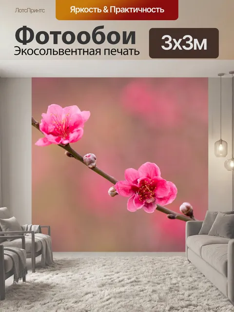 Фотообои Персик
