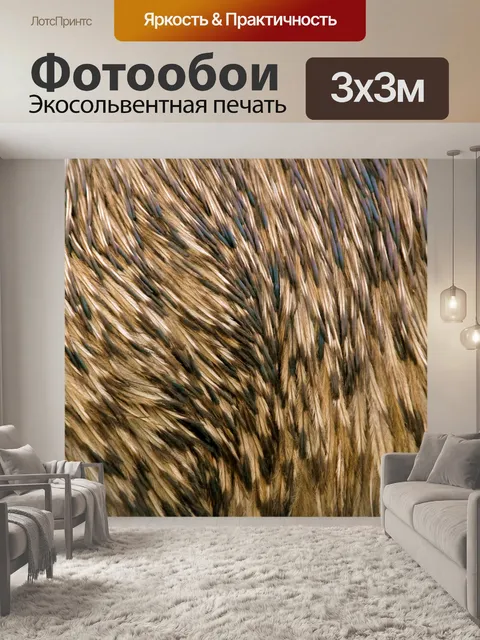 Фотообои Перья оперения фоновой текстуры