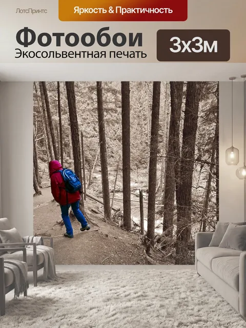 Фотообои Пешие прогулки лавины озера тропа