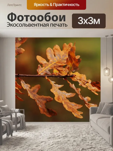 Фотообои Листья