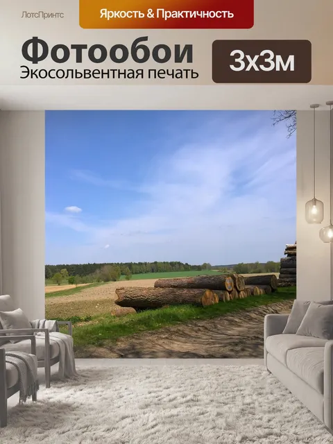 Фотообои Поле