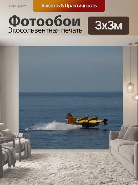 Фотообои Пожарный самолет