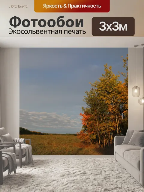 Фотообои Осенние листья