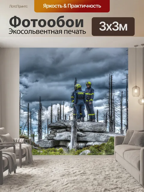 Фотообои Пожарные