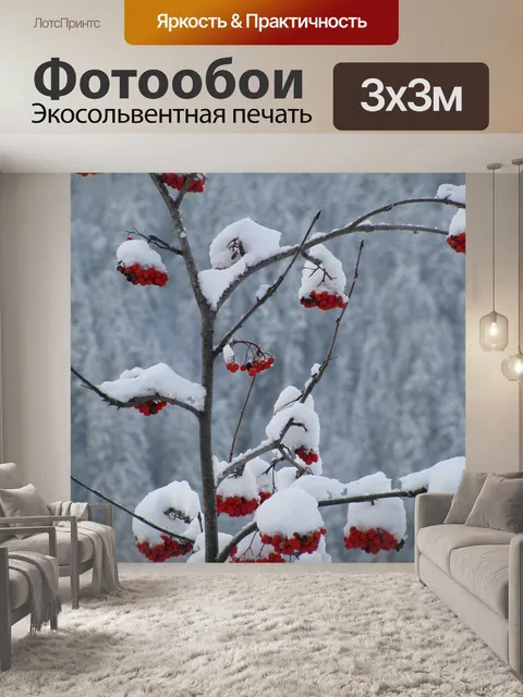 Фотообои Красный